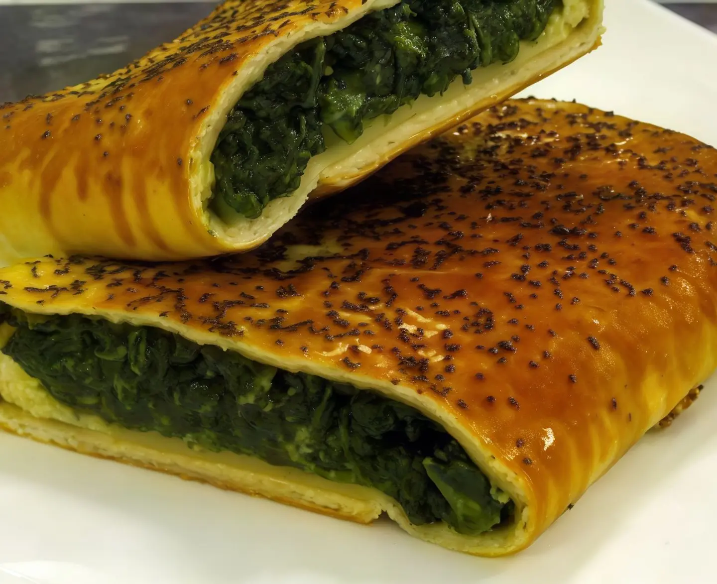 فطيرة سبانخ