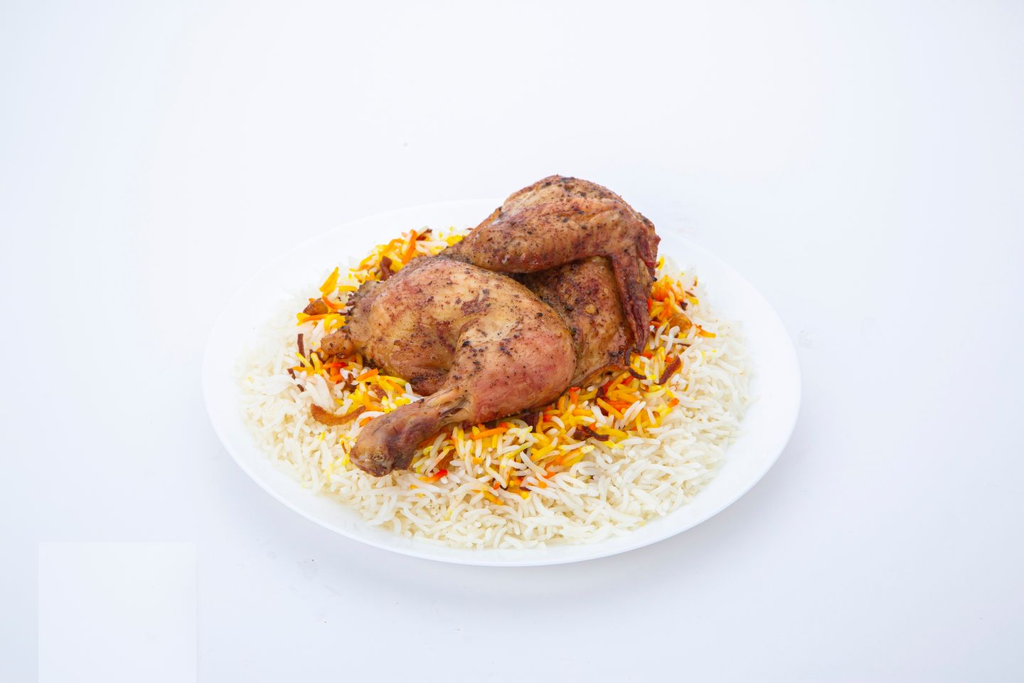نص دجاج تنوري - نص دجاج تنوري مع الرز