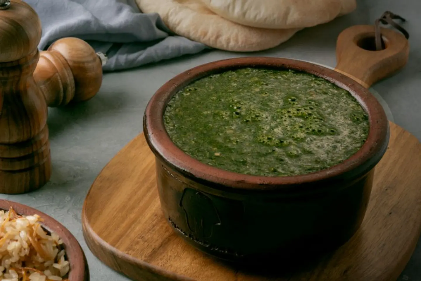 طاجن ملوخية سادة