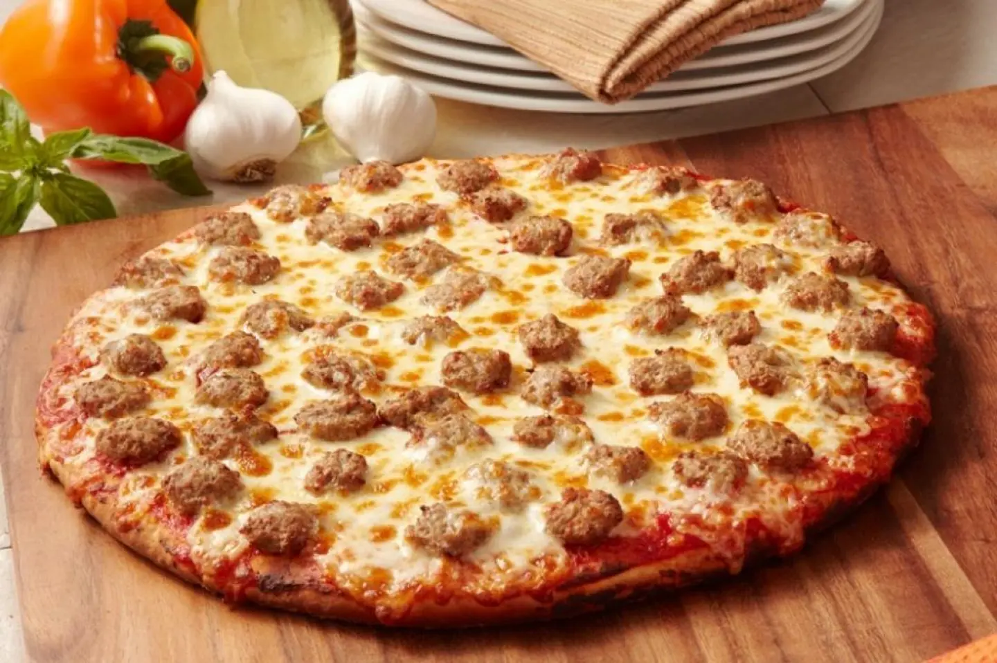 Spicy Meat Pizza