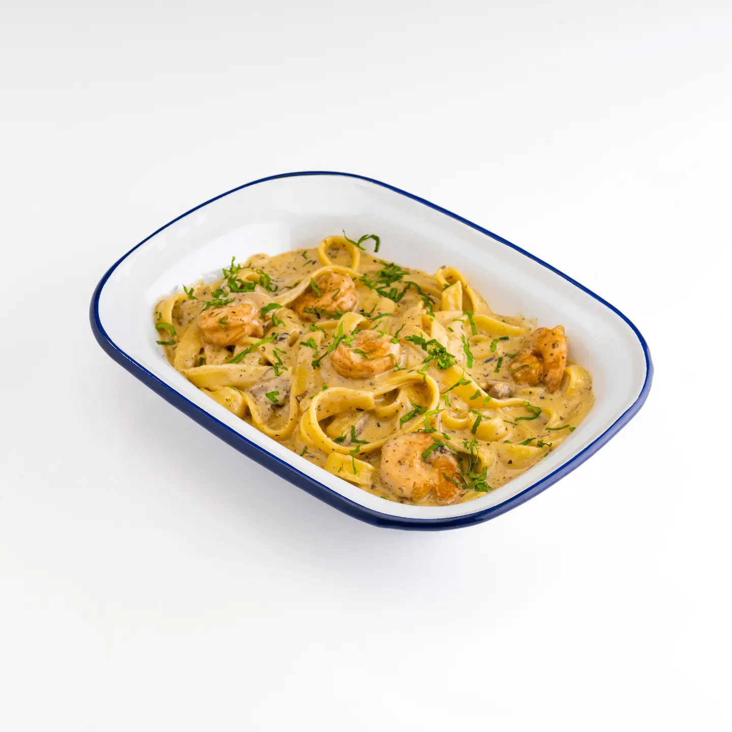 Shrimp Fettuccine Alfredo Pasta