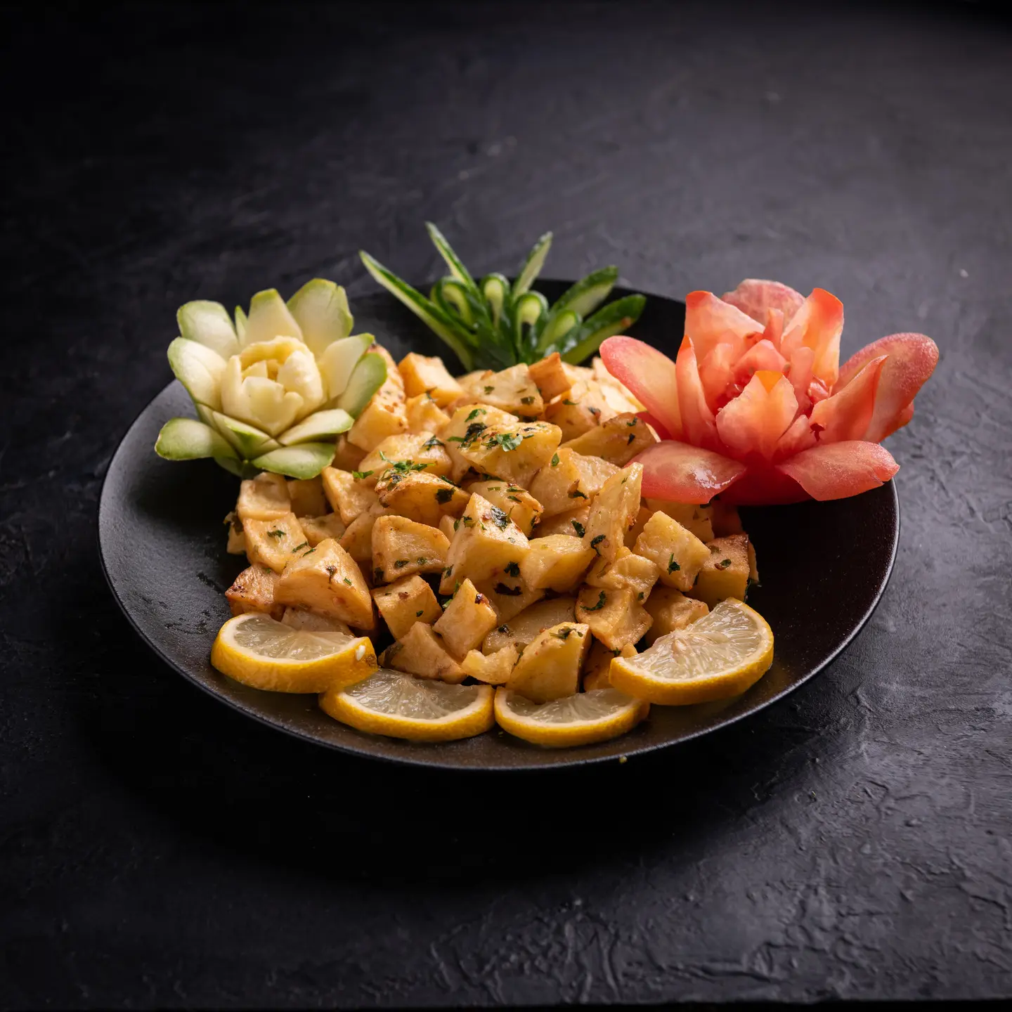 سلطة بطاطس حارة