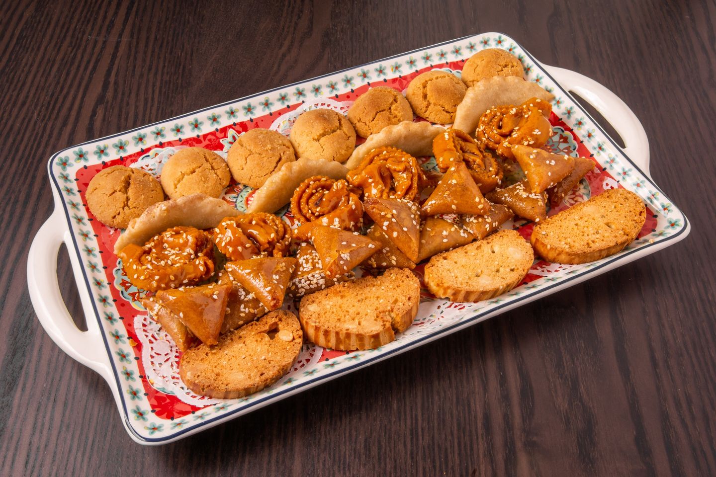 Mix Moroccan Sweets  Dish