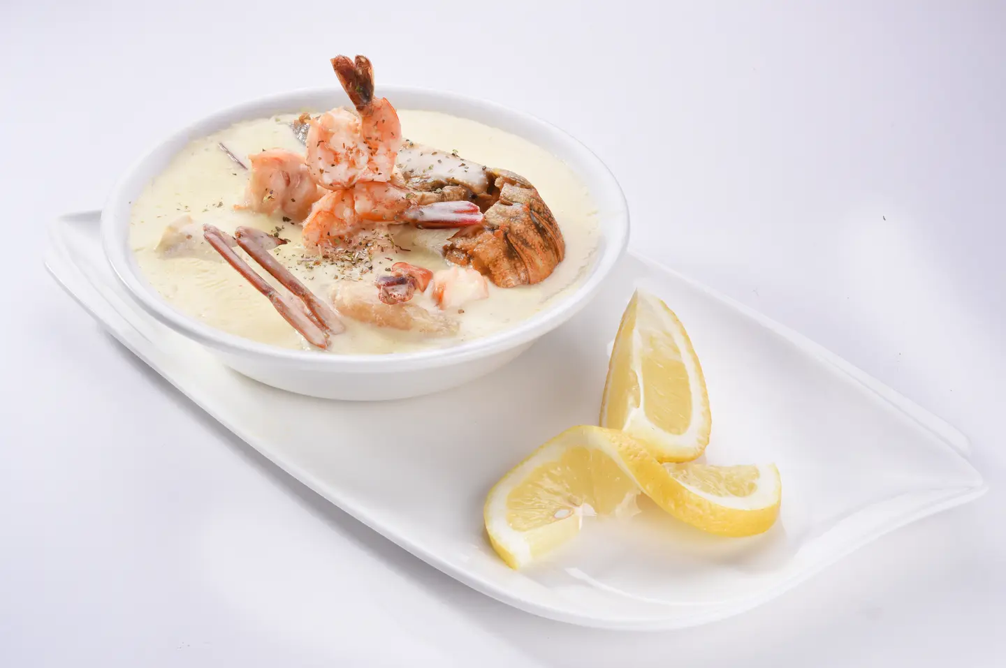 Golden Salmon Cream Soup