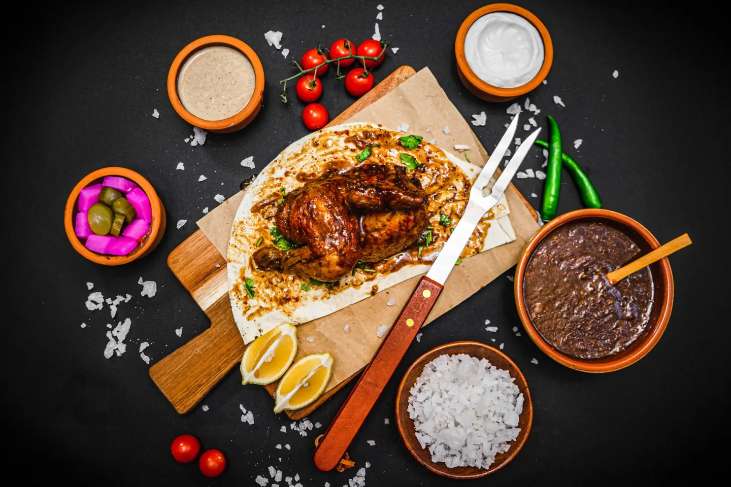 Tamarind Flavor Rotisserie Chicken