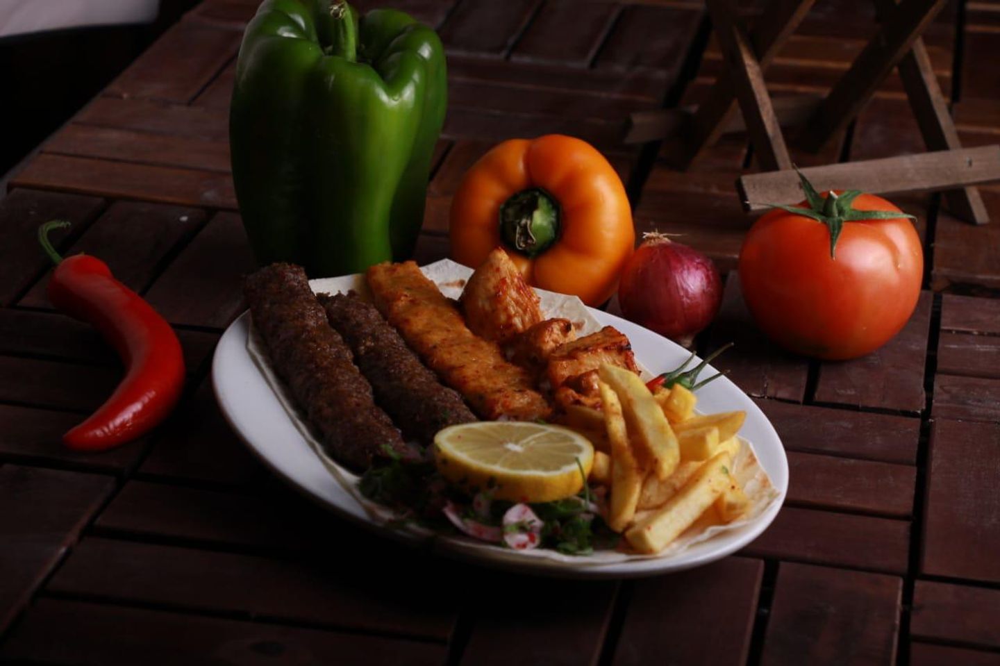 صحن مشكل