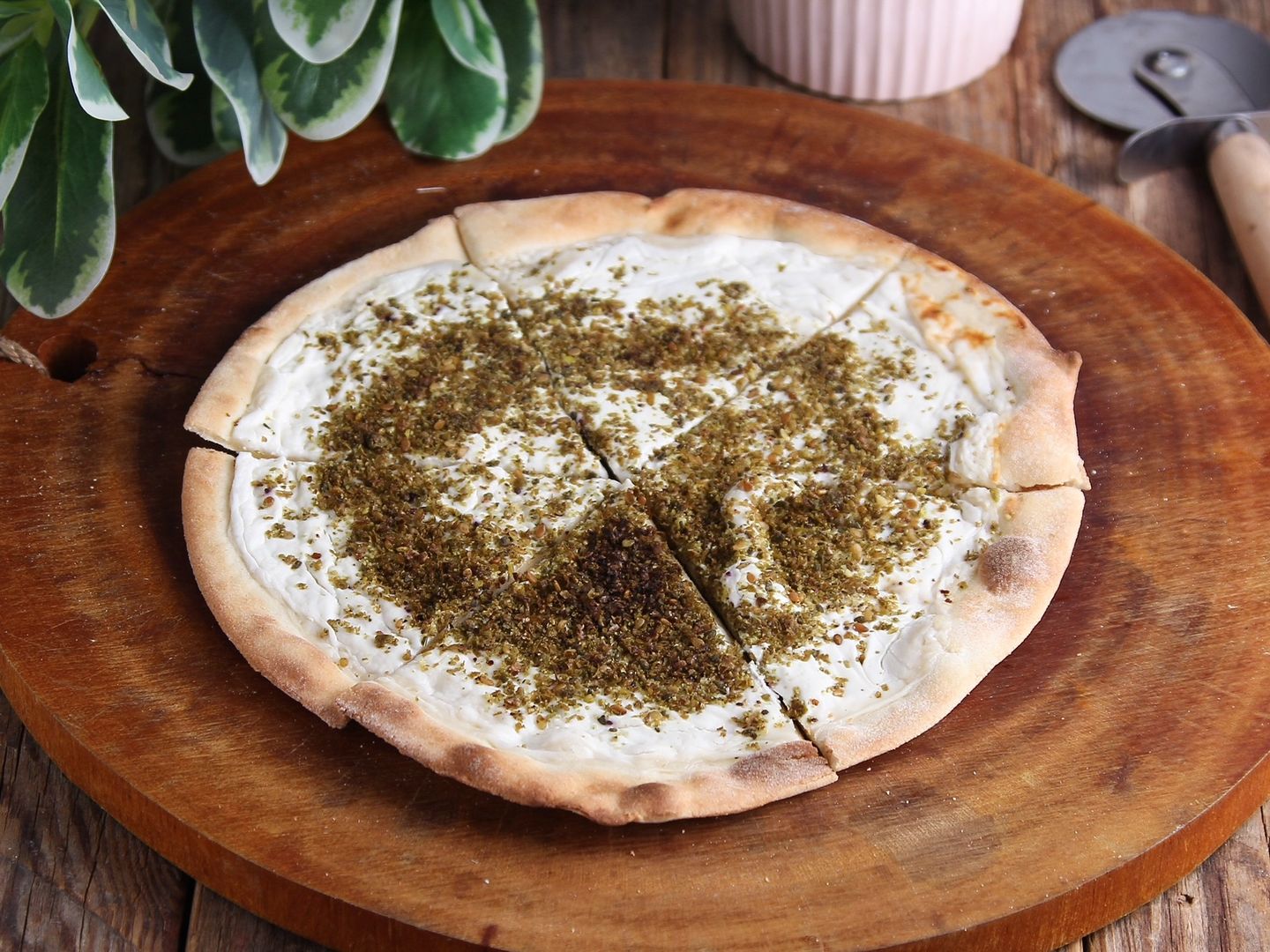 لبنة بالزعتر