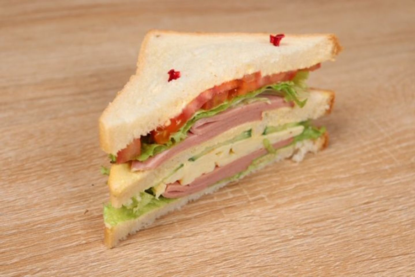 Smoked Turkey Club Sandwich