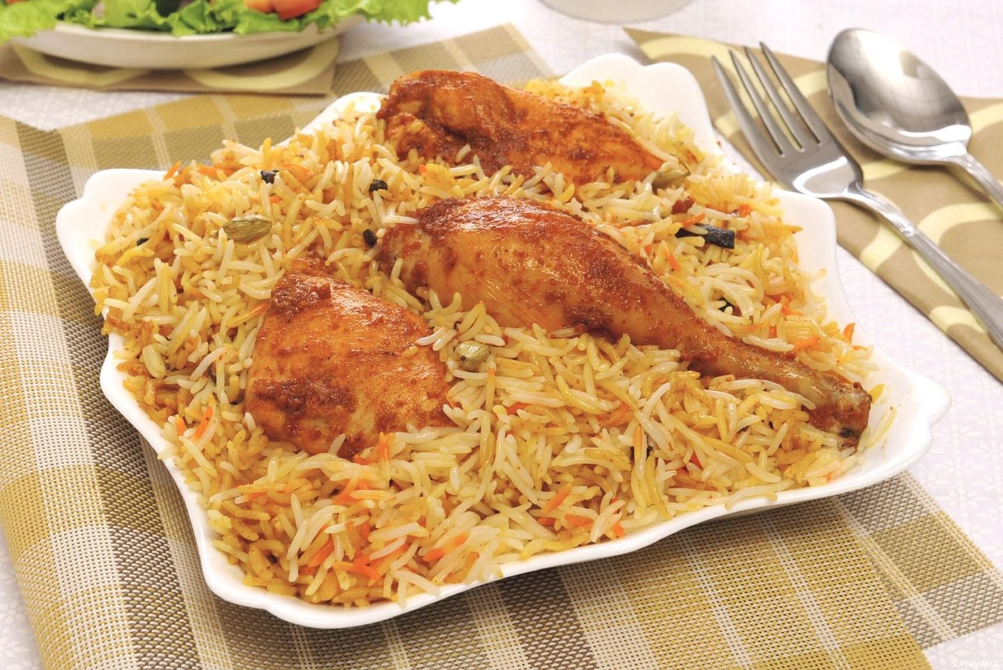 نصف حبه برياني