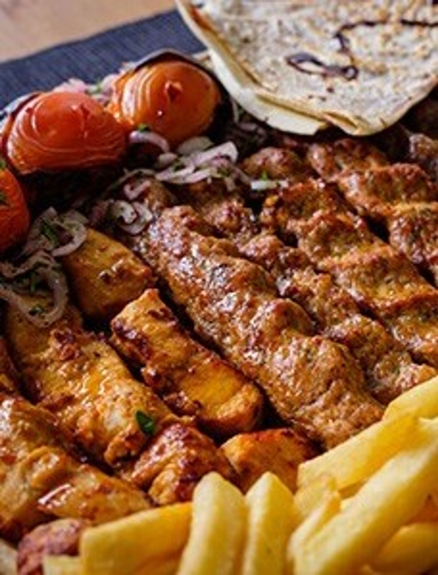دجاج مشوي مشكل