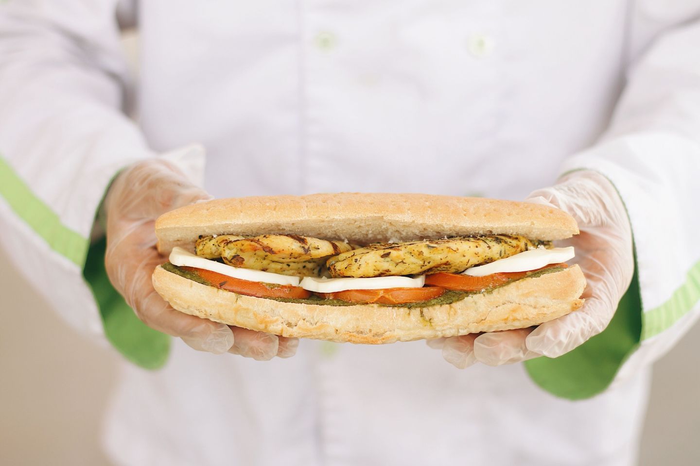 Pesto Chicken Panini