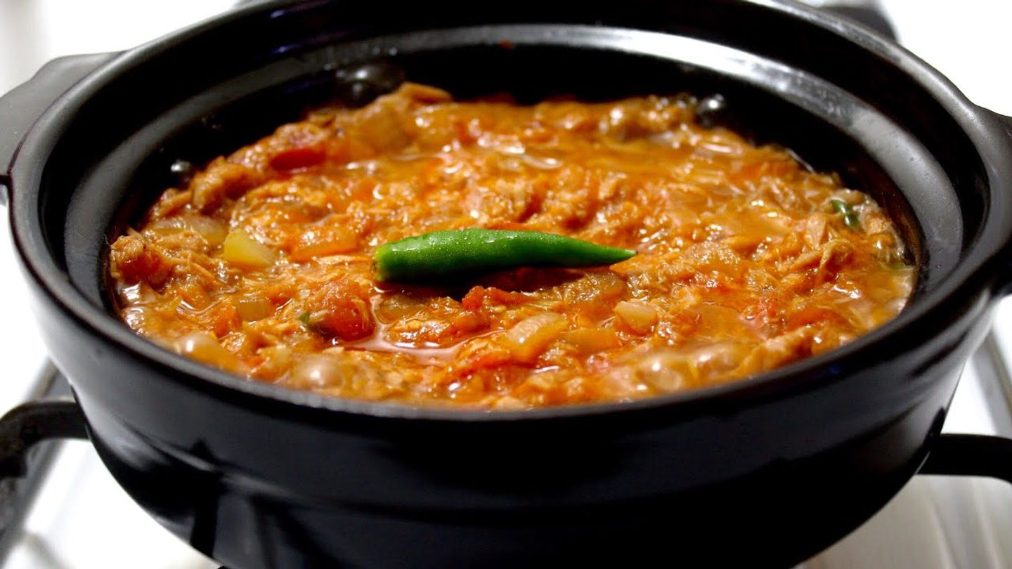 تونة مطبوخة