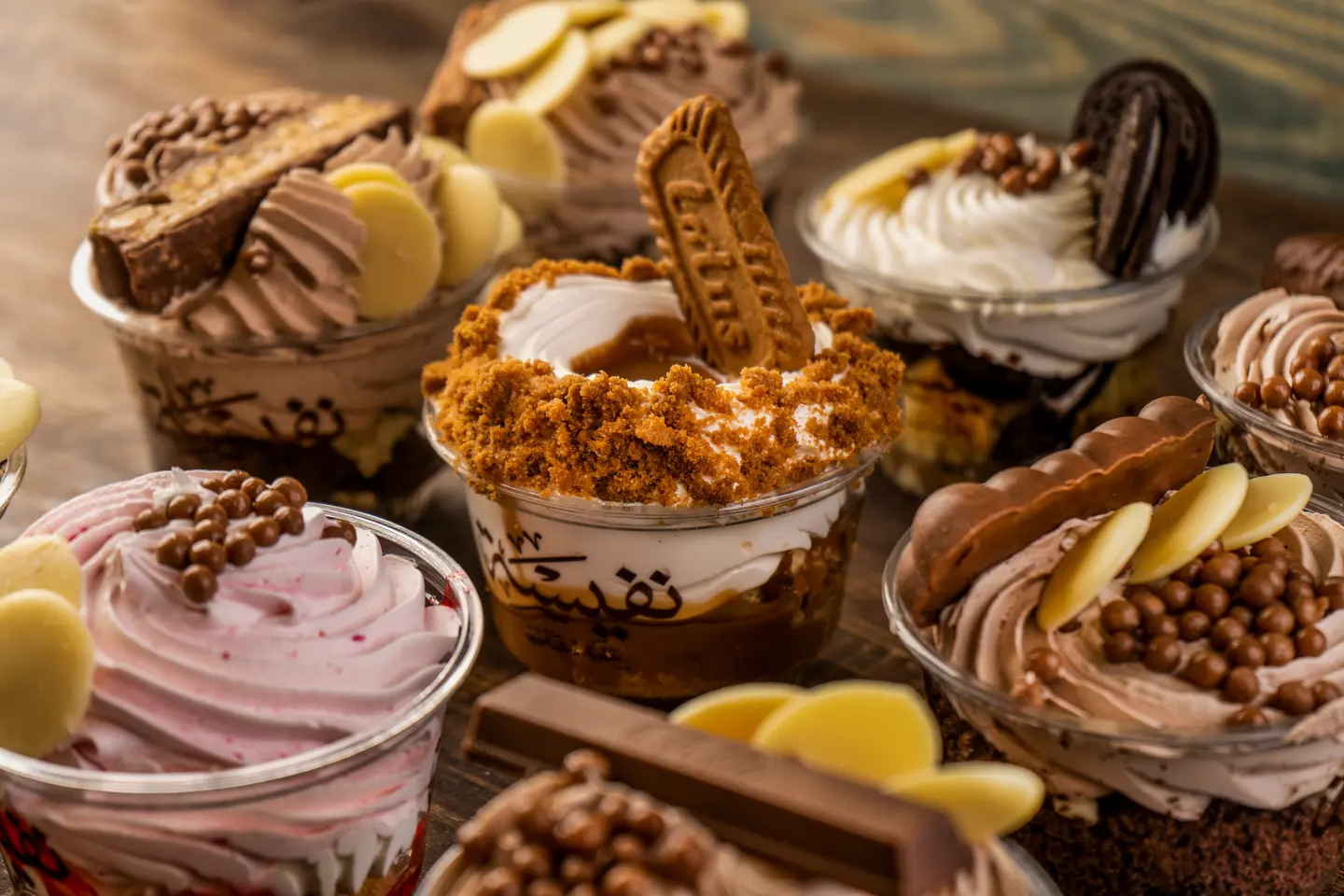 كاسات ايس كريم