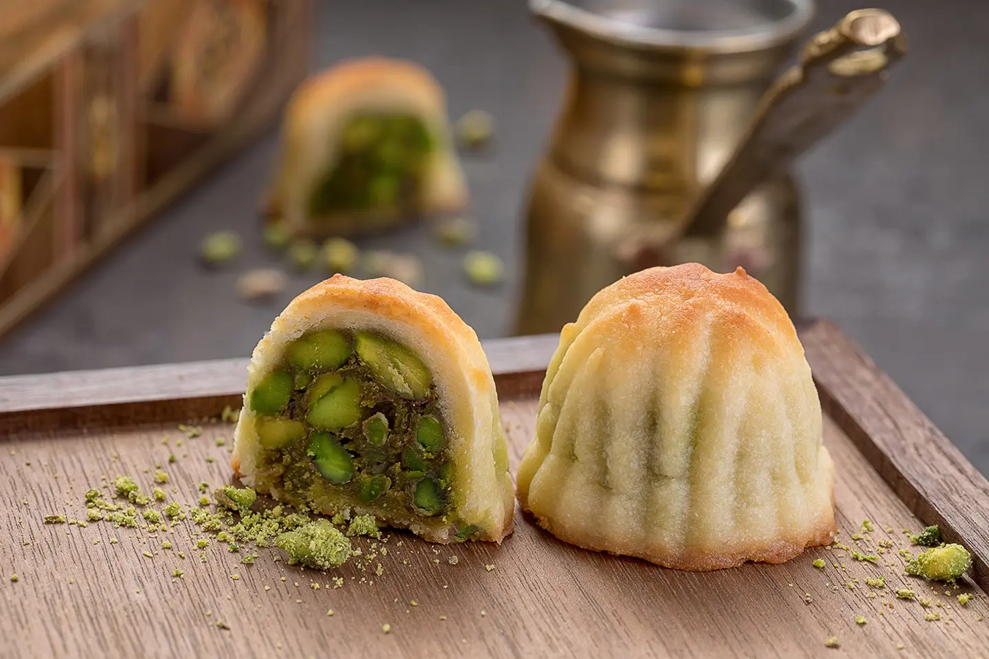 معمول فستق سميد