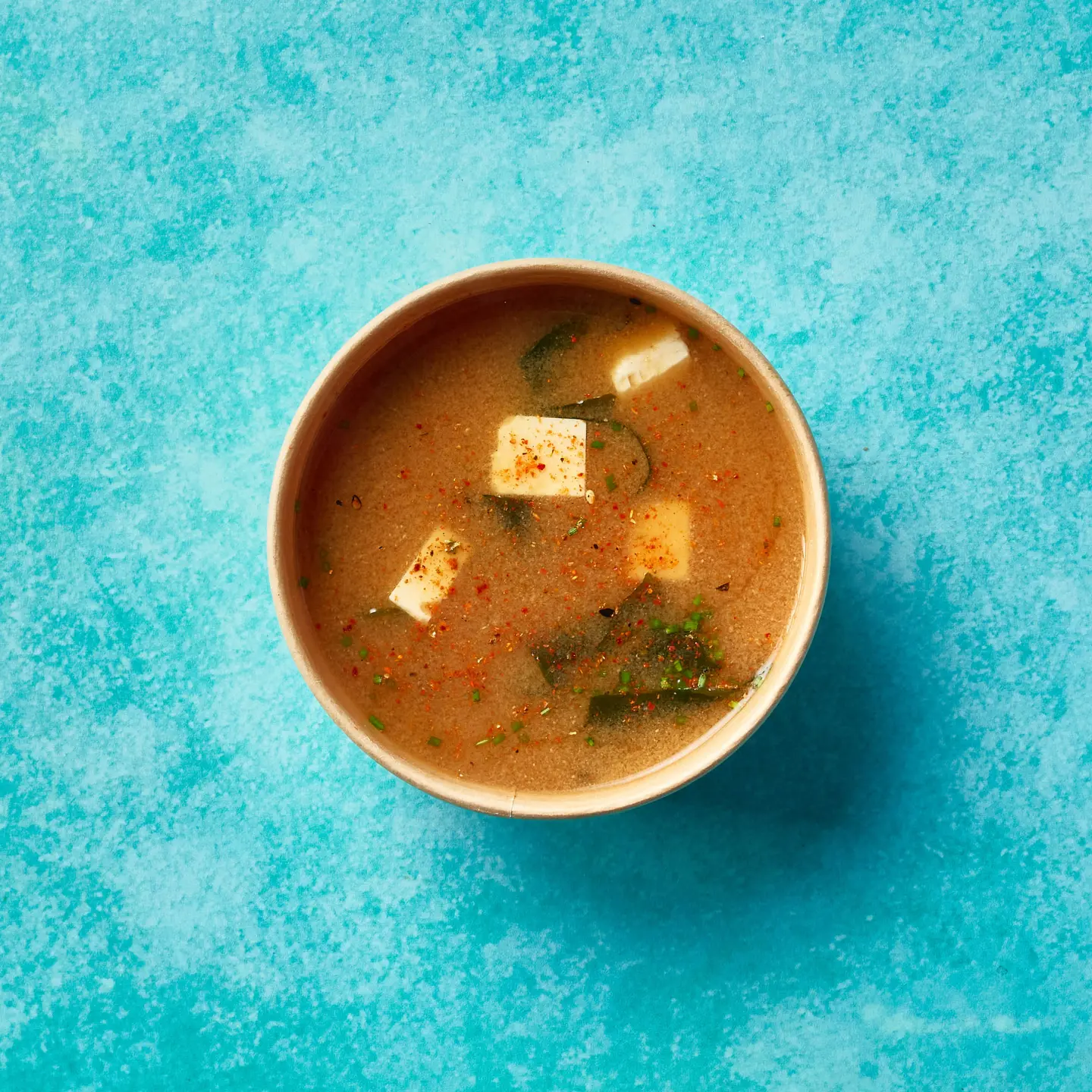 شوربة ميسو الحارة