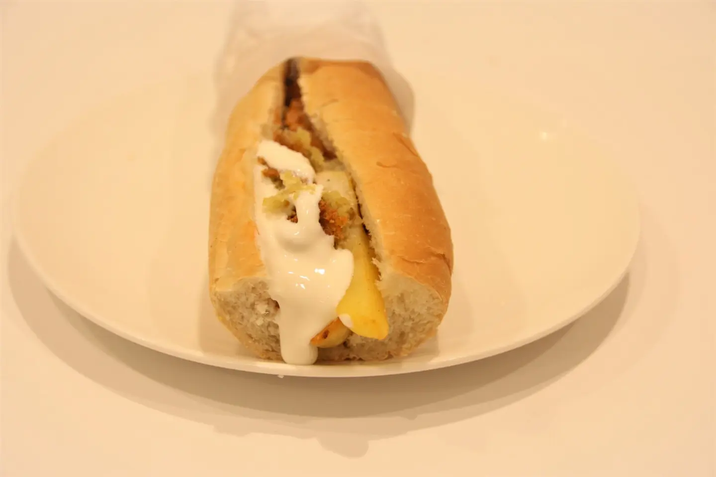 Falafel Cheese Sandwich