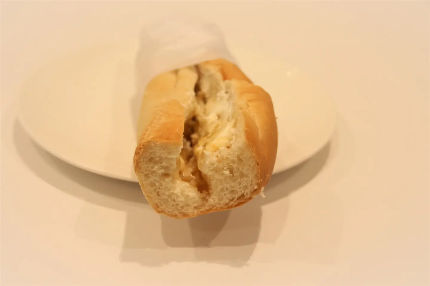 Labneh With Honey Sandwich