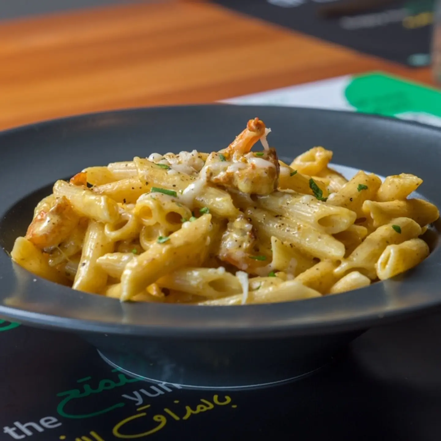 باستا المأكولات البحرية