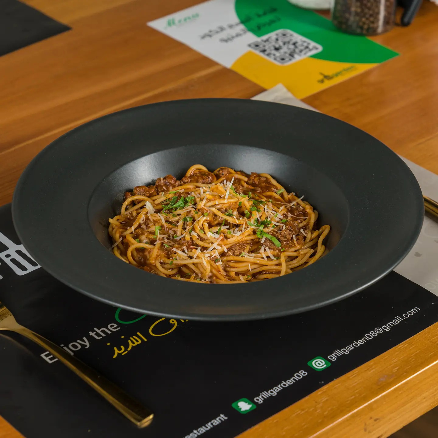 Ground Meat Spaghetti