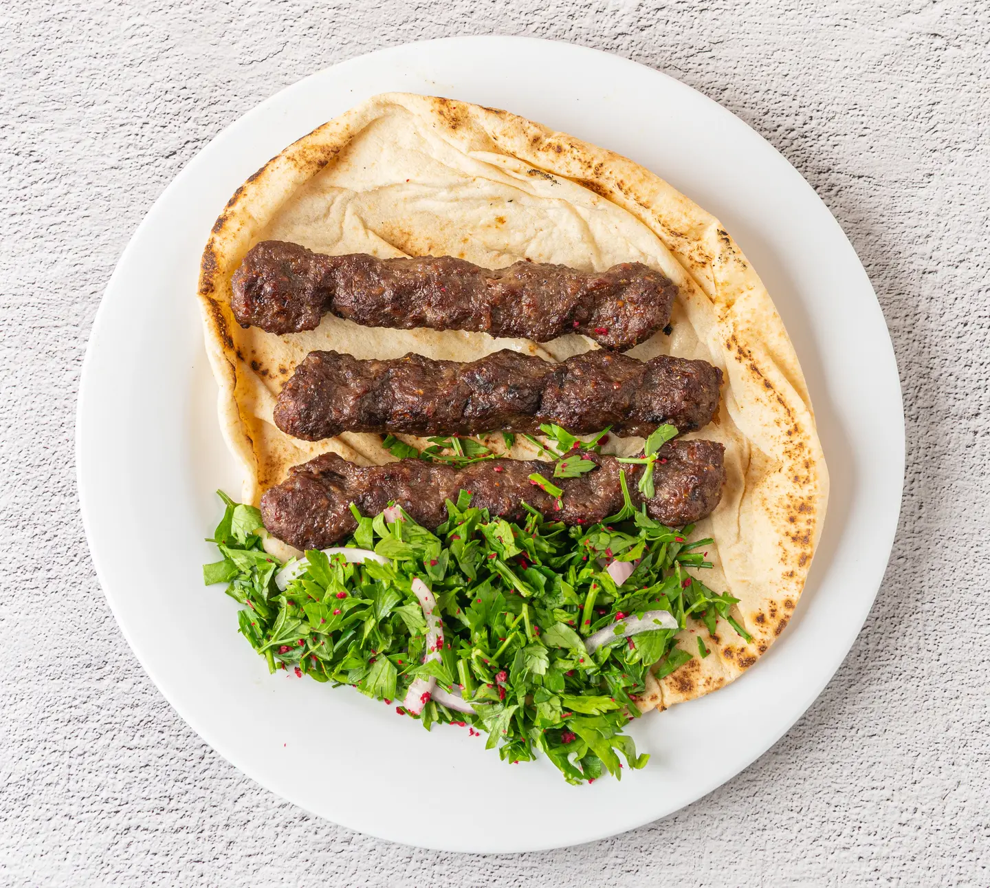 كباب لحم - صحن