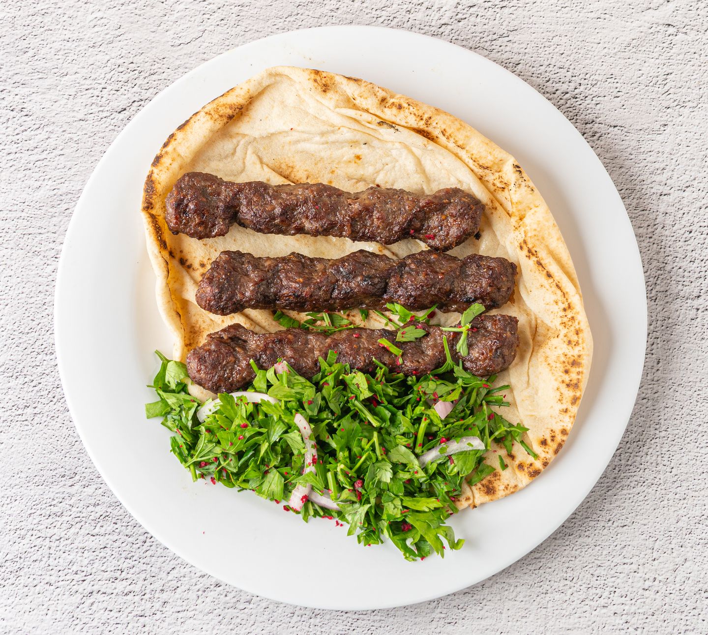 Plain Meat Kebab - For One Person