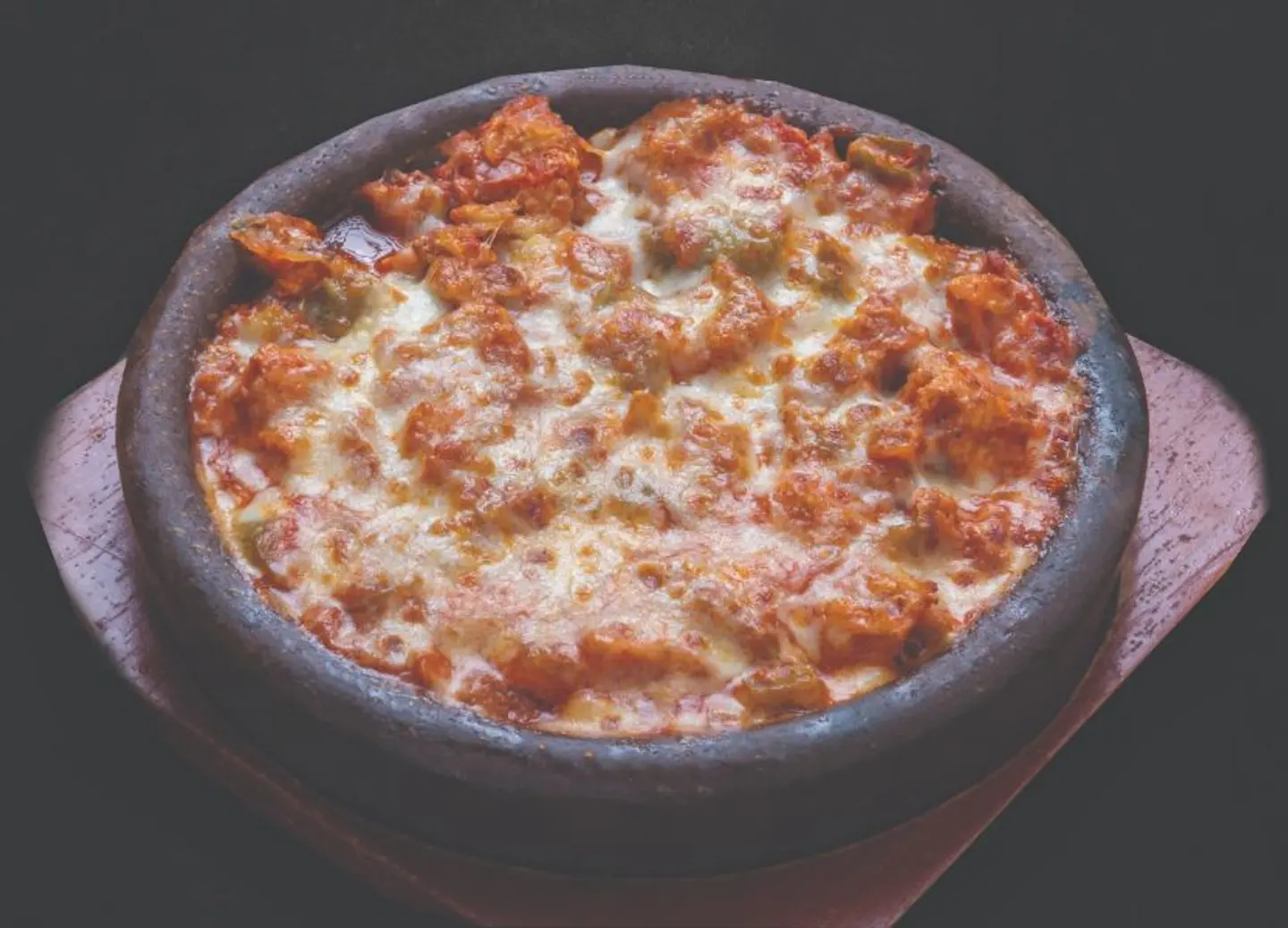 طاجن دجاج بالجبنة صغير