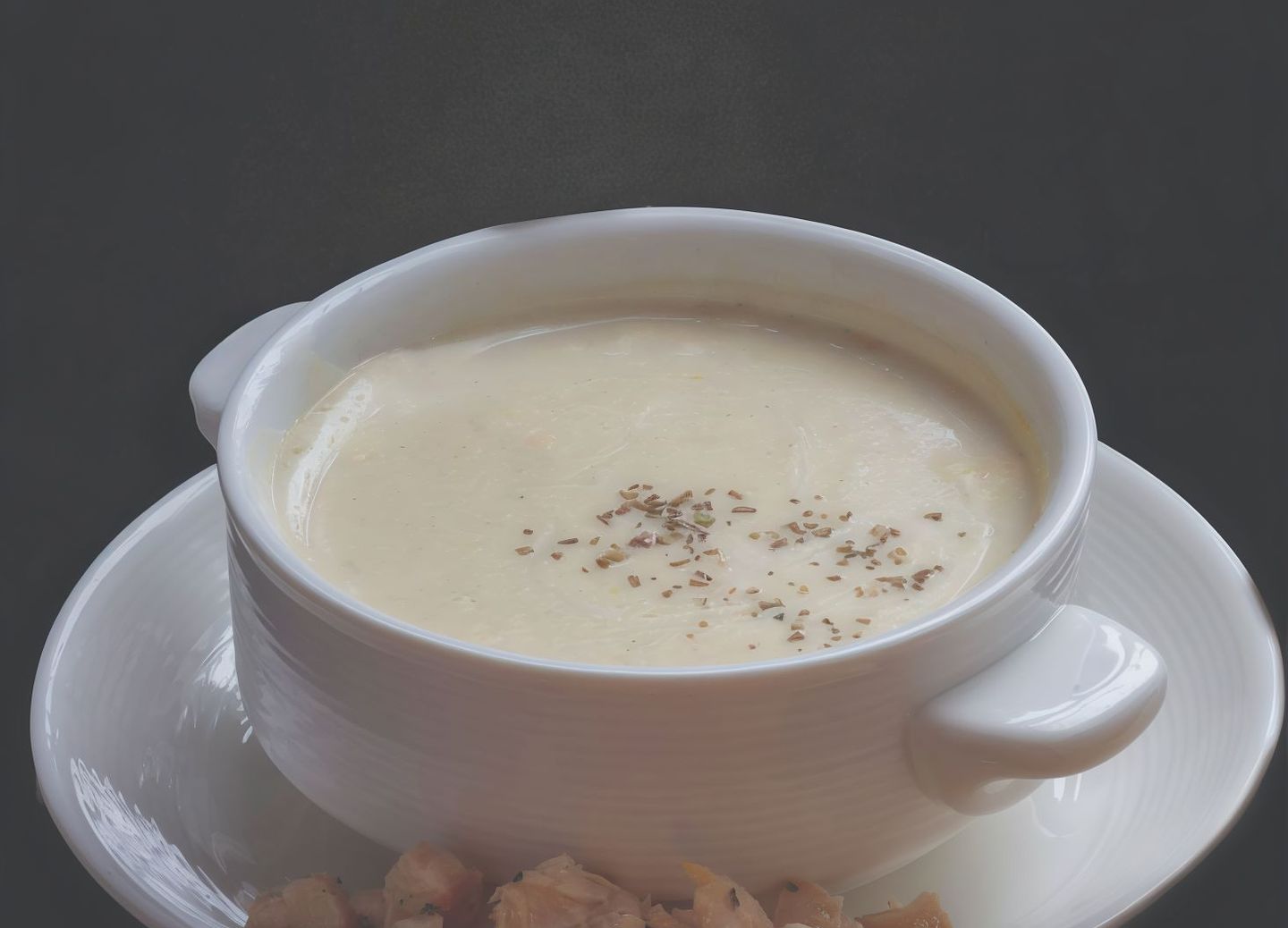 شوربة كريمة دجاج
