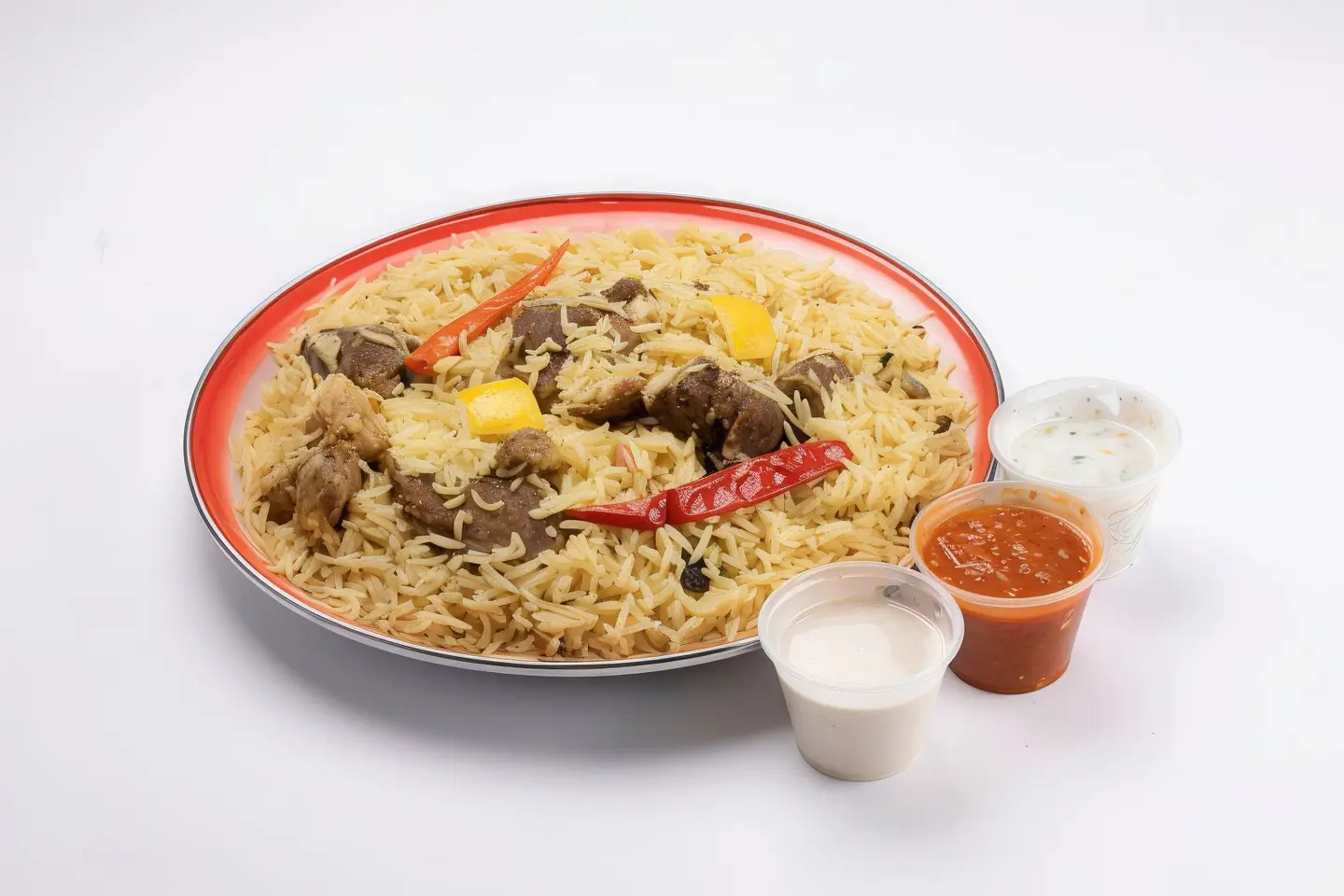 Kabsa Mazmaza With Hashi Meat