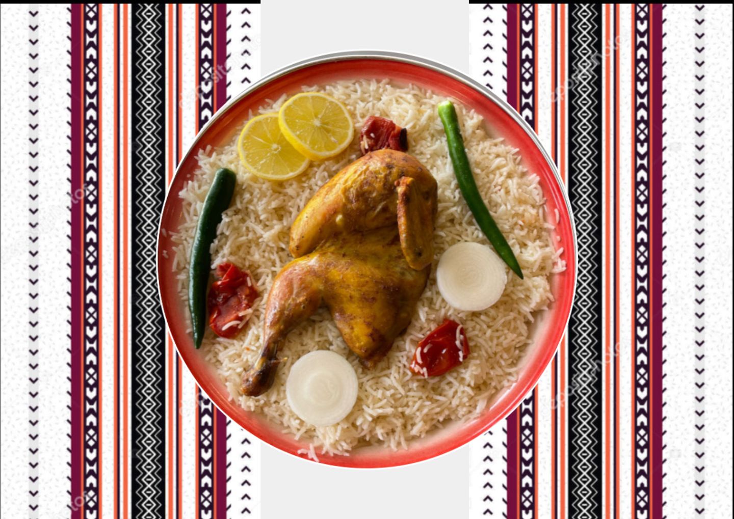 Chicken Mandy Hassawi - For One Person