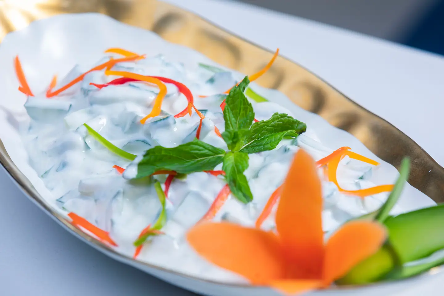 Cucumber With Yoghurt Salad