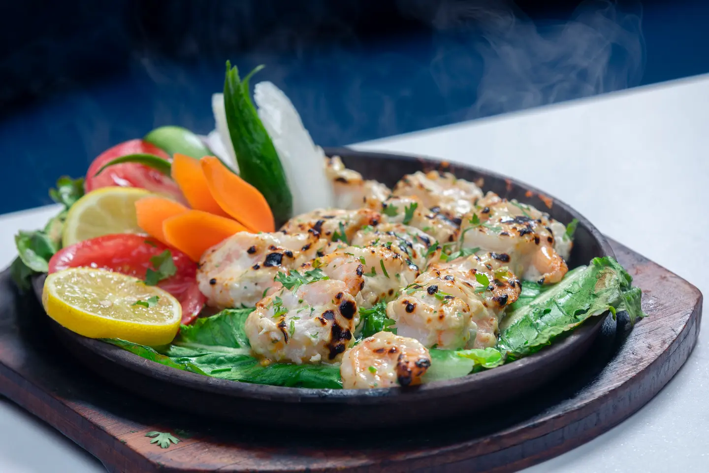 Prawn With Garlic Tandoori