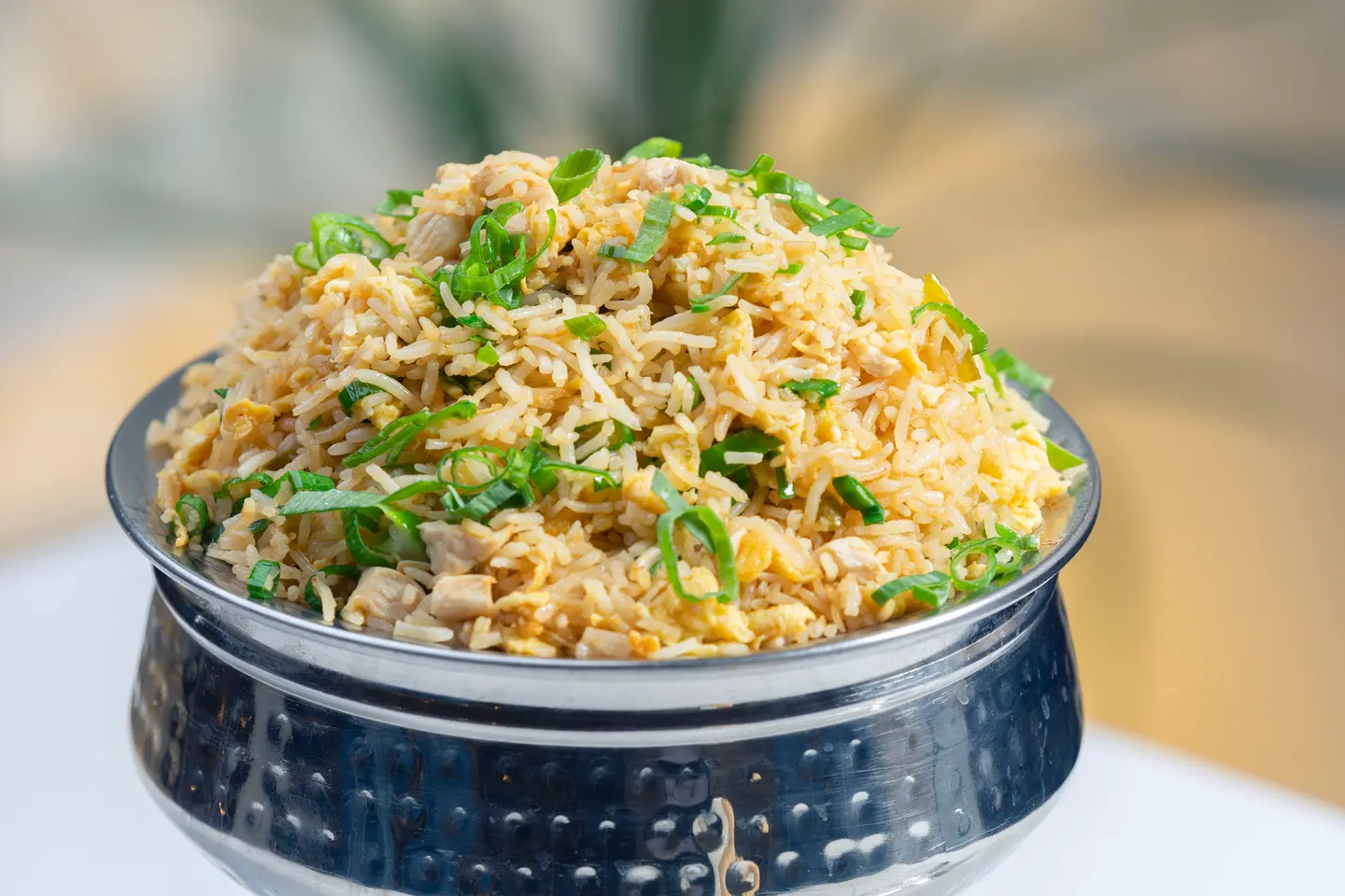 Rice With Fried Chicken