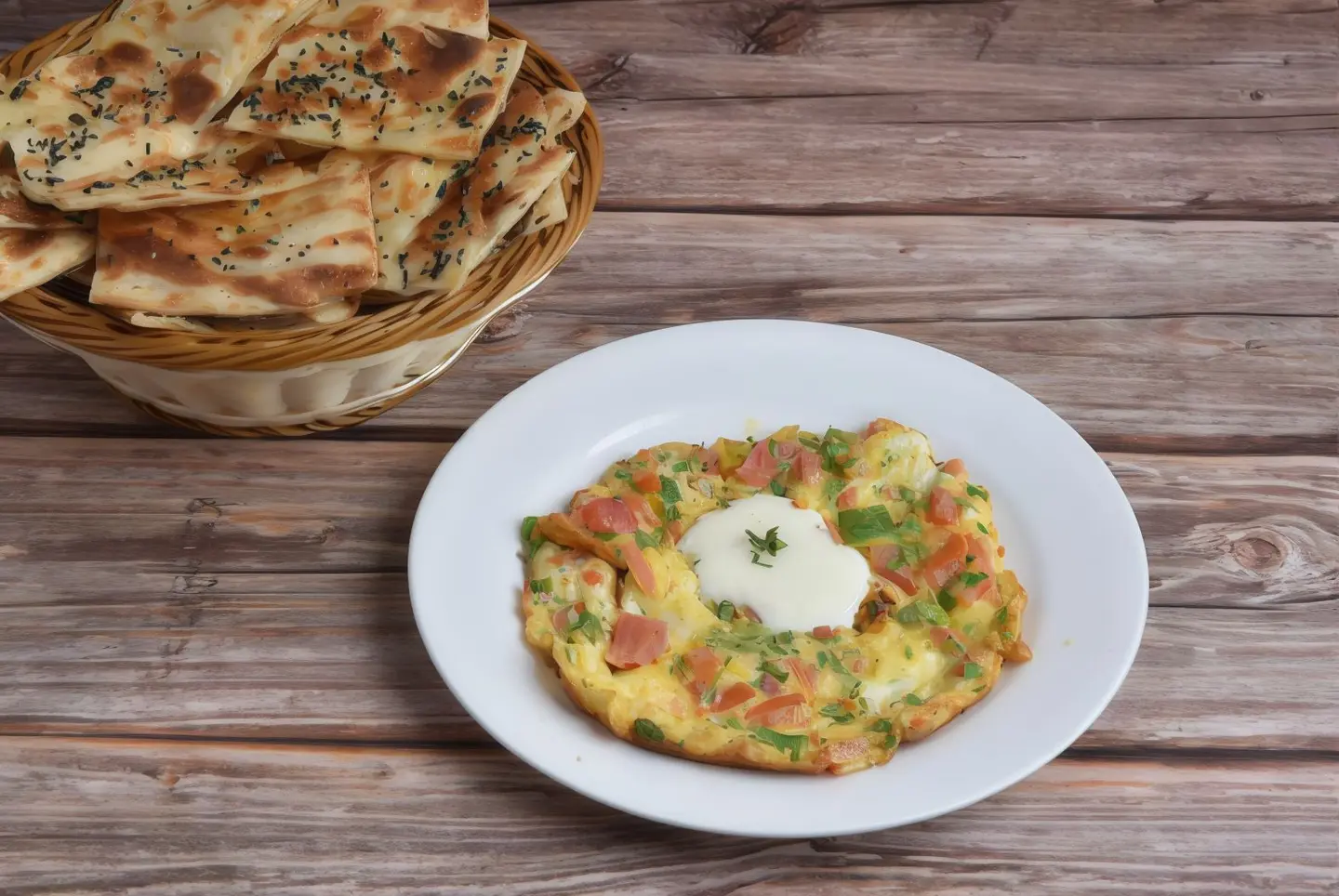 Eggs With Vegetables