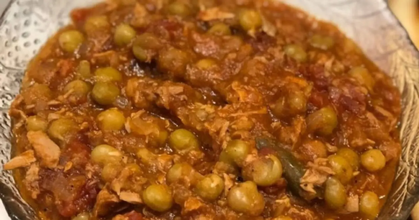 Peas With Tuna  A