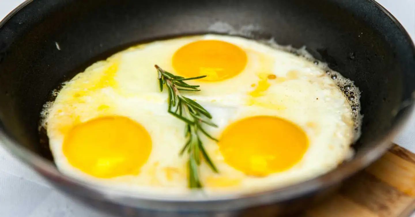 Sunny Side Up Egg With Cheese