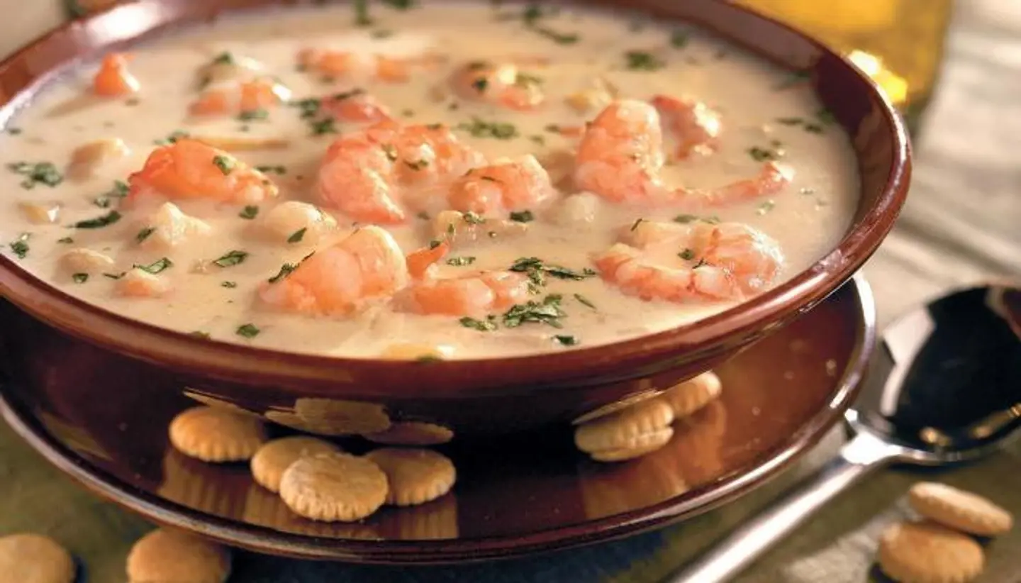 Shrimp With Mushrooms And Cream