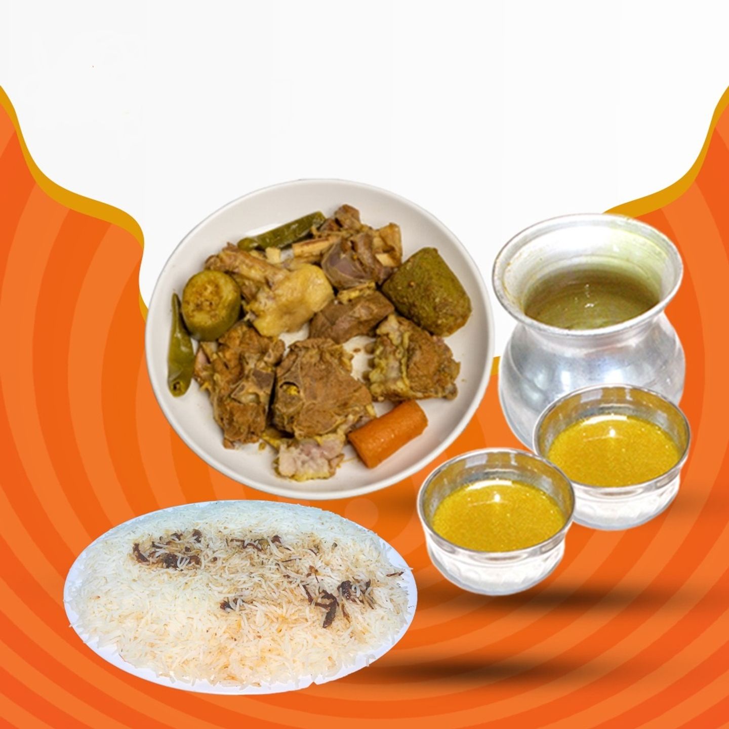 لحم برمة سادة