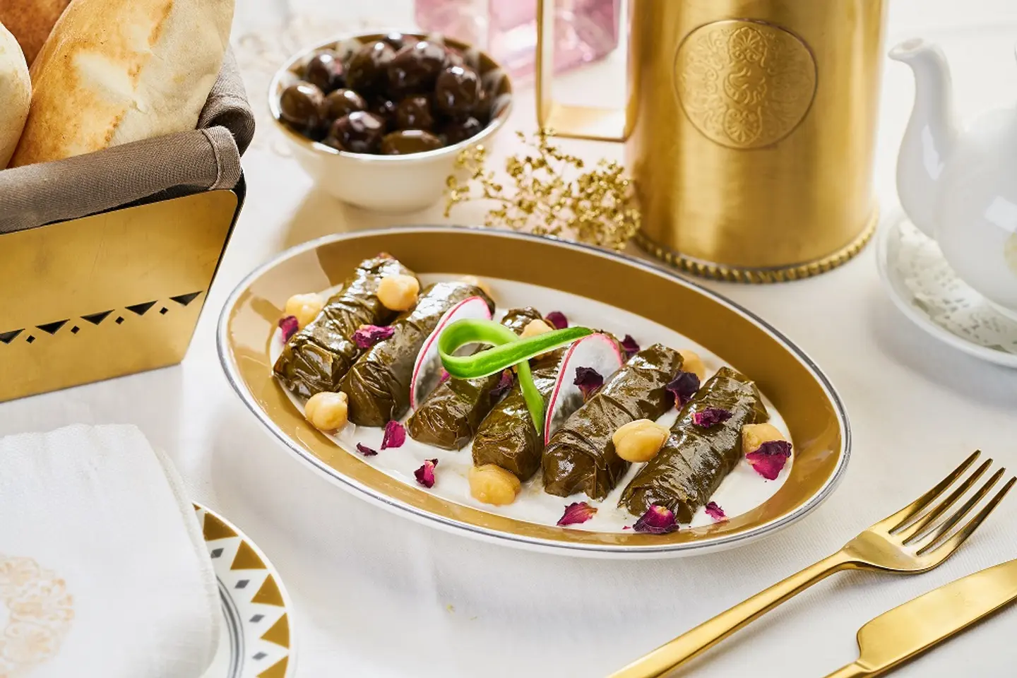 ورق عنب بالورد