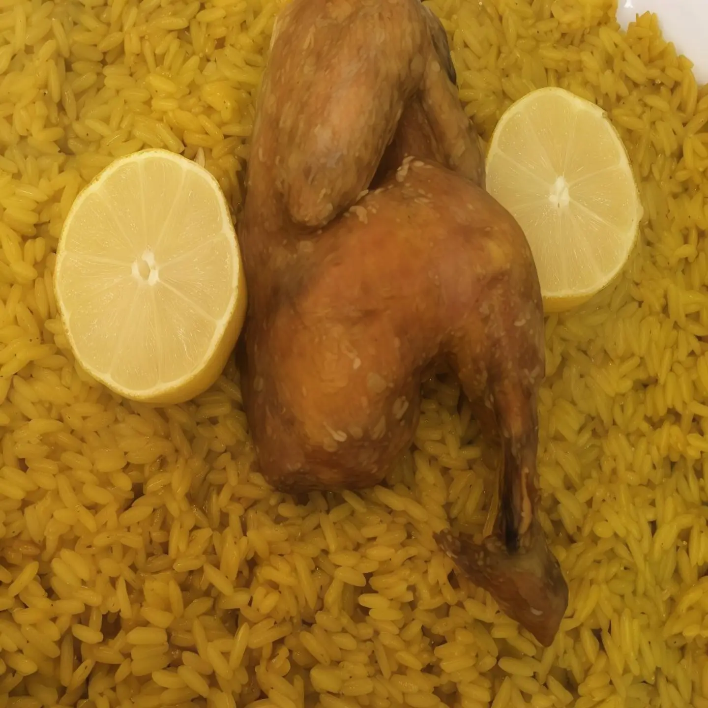 Half A Grilled Grain With Rice