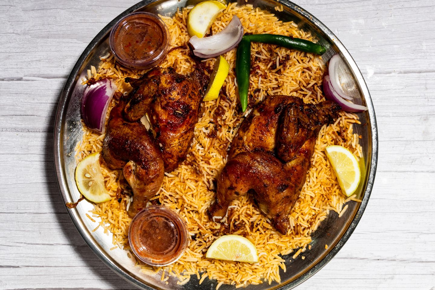 Chicken Grill With Hadrami Rice