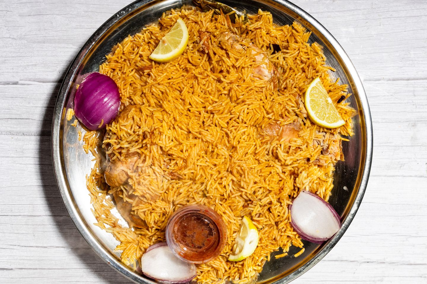 Madghot Chicken With Hadrami Rice
