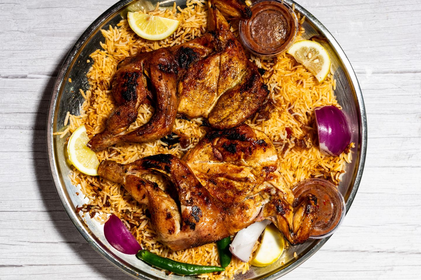 Madbi Chicken With Rice