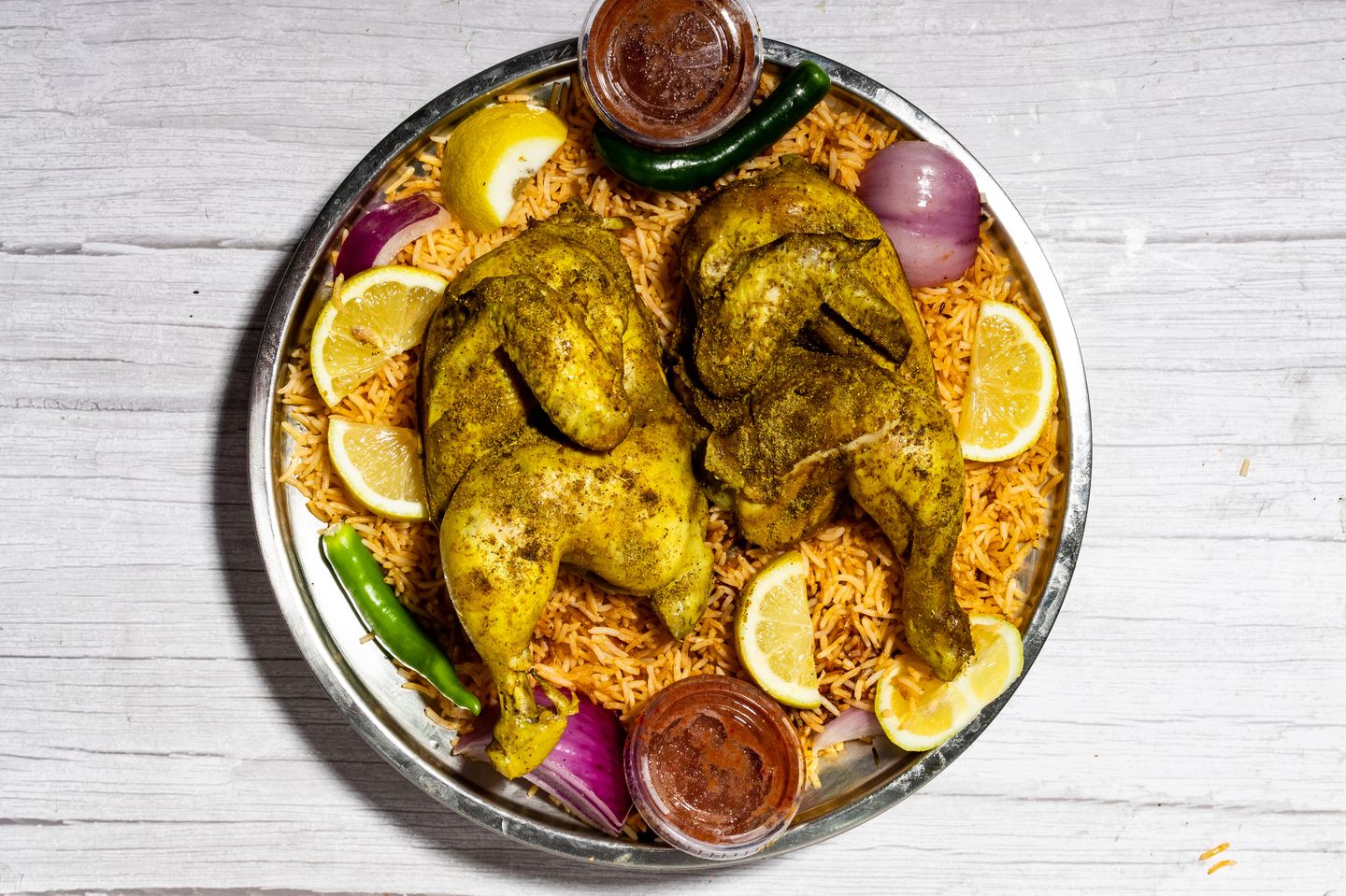 Madfoon Chicken With Rice