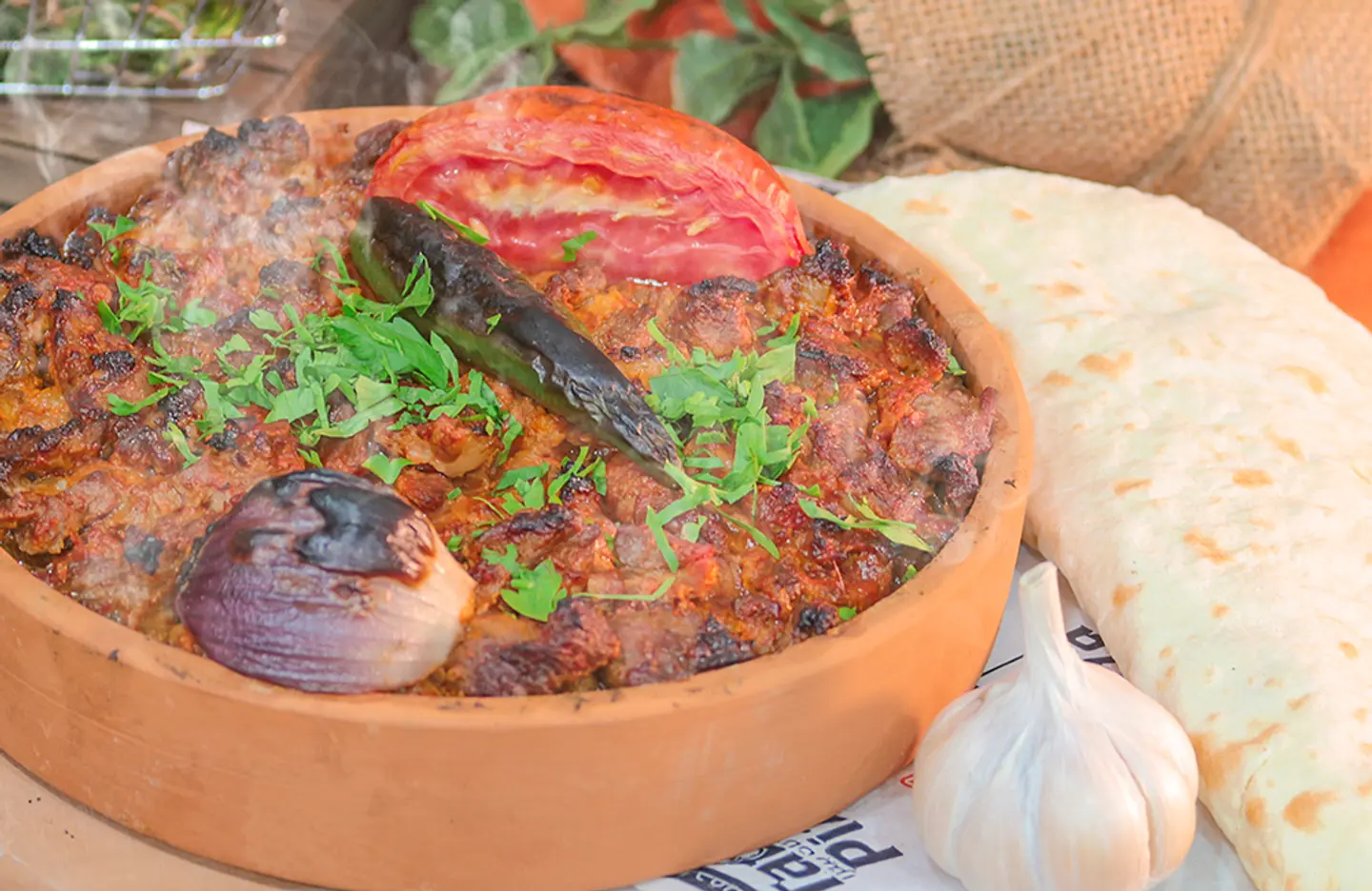 طاجن لحم صغير