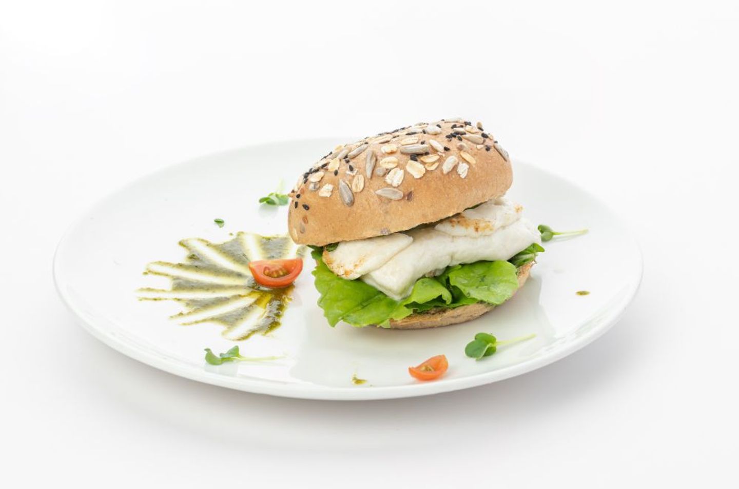 Halloumi On A Bun