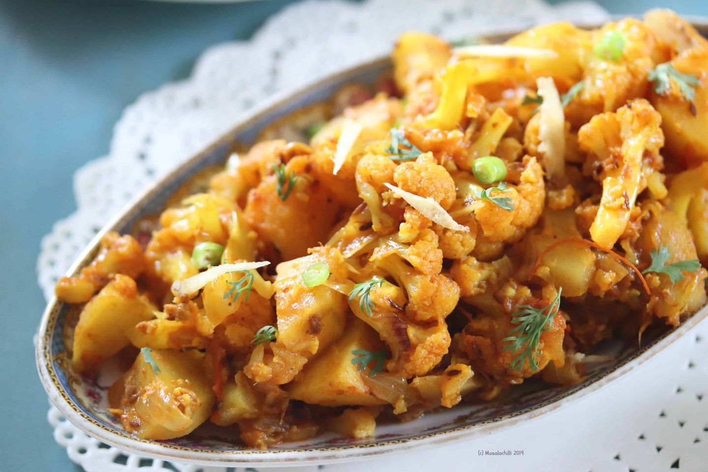 Aloo Gobi Adraki