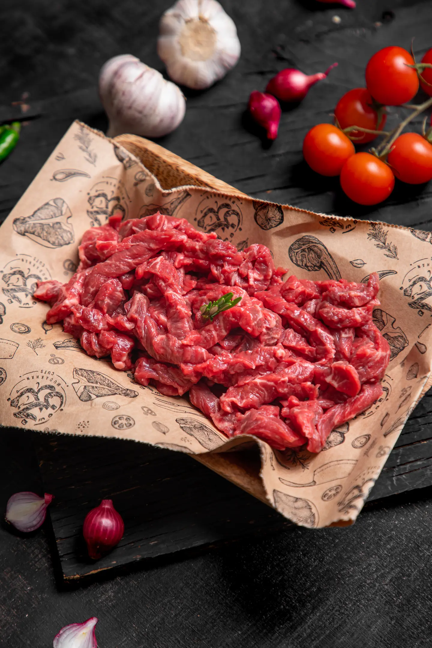 شاورما بلاك انجوس ترخيم ٢-٣