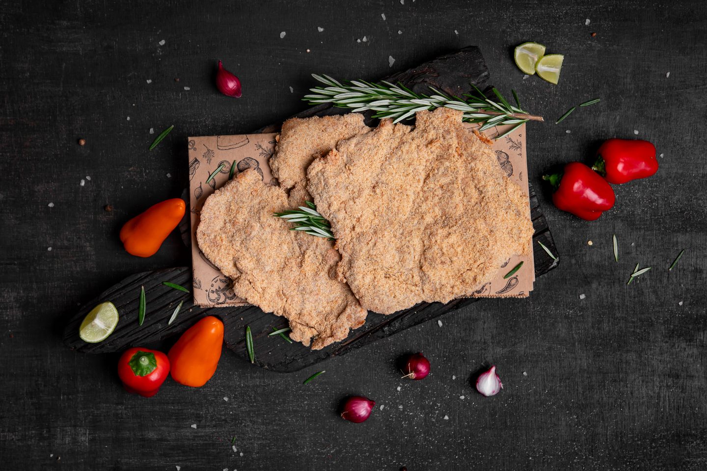 اسكالوب دجاج