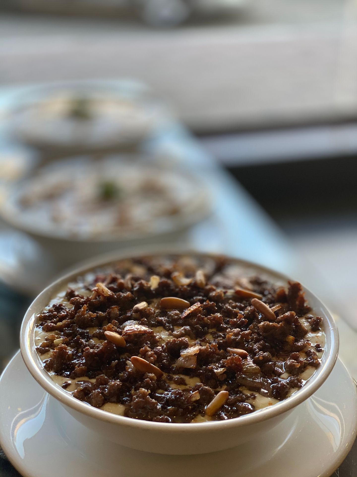 Meat Fatteh Platter