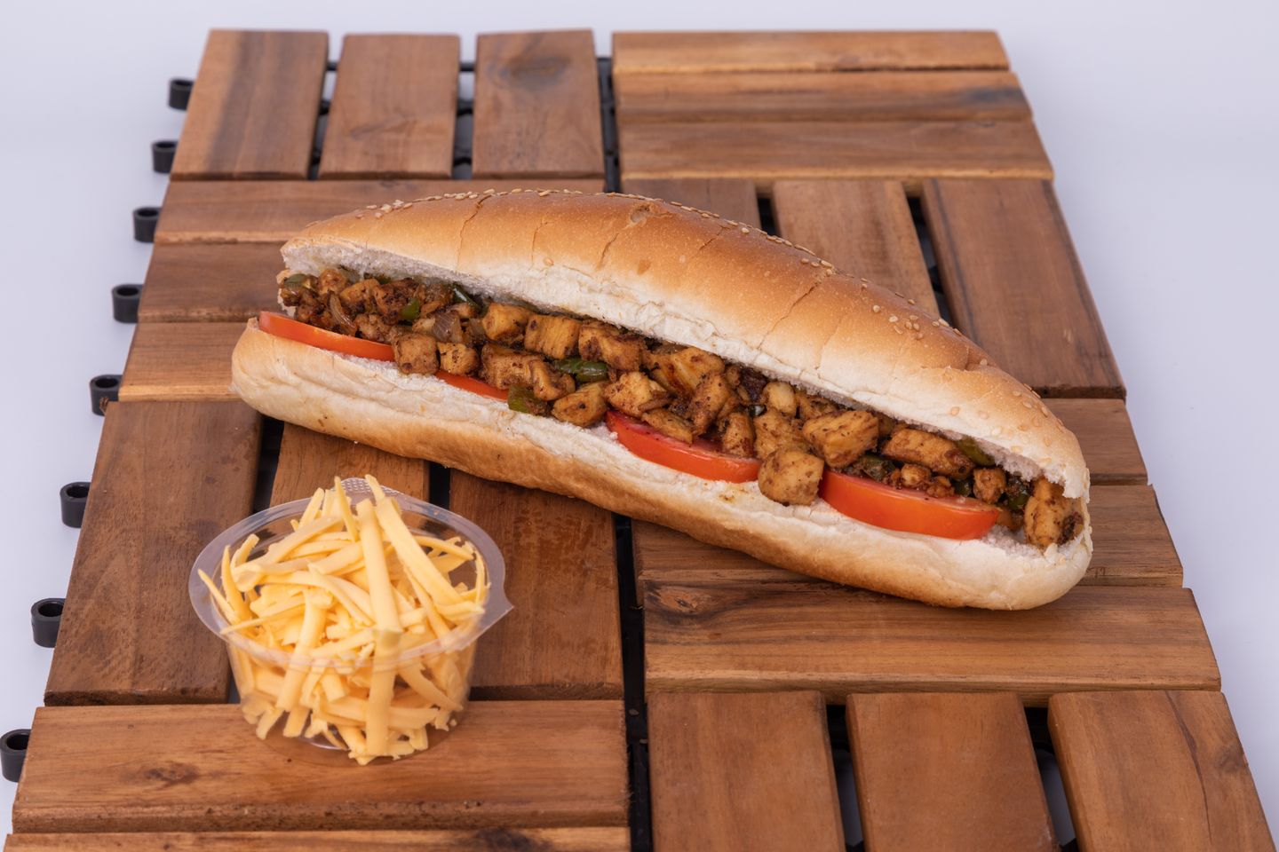 Chicken Kudu Sandwich With Cheese